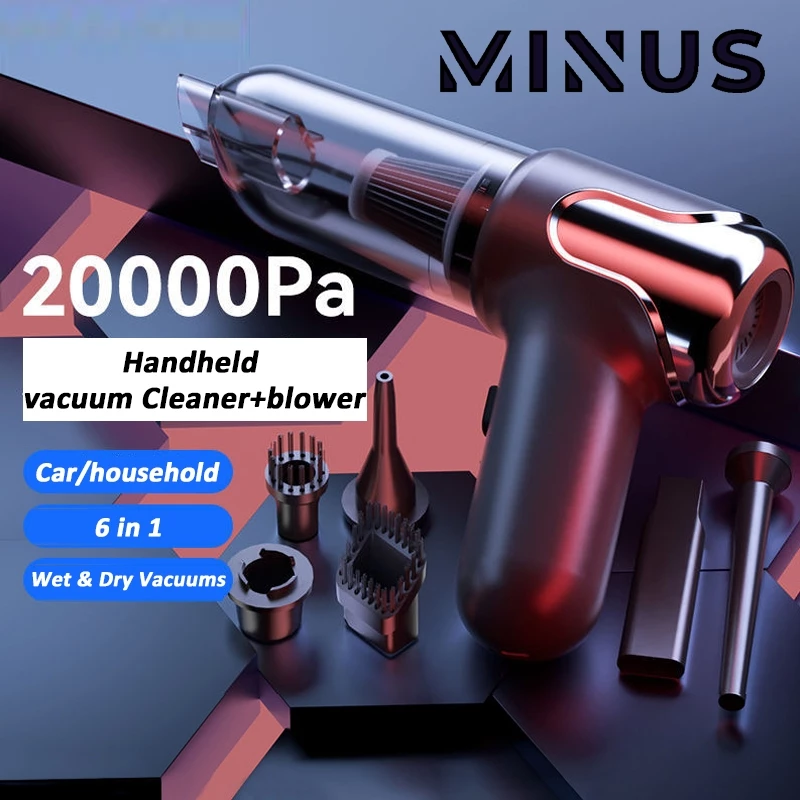 6 in 1 cordless handheld car vacuum