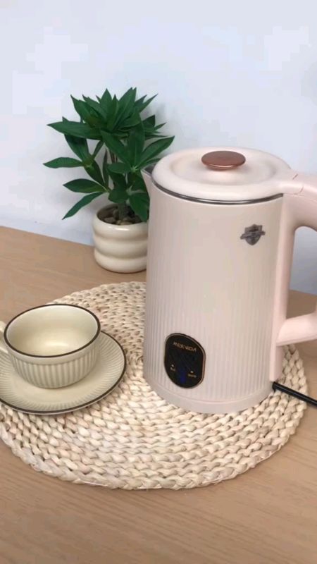 MEEVIDA 1.8L Electric Kettles Boiler Heater,Hot Water Kettle with Auto Shut-Off and Boil Dry Protection Large capacity