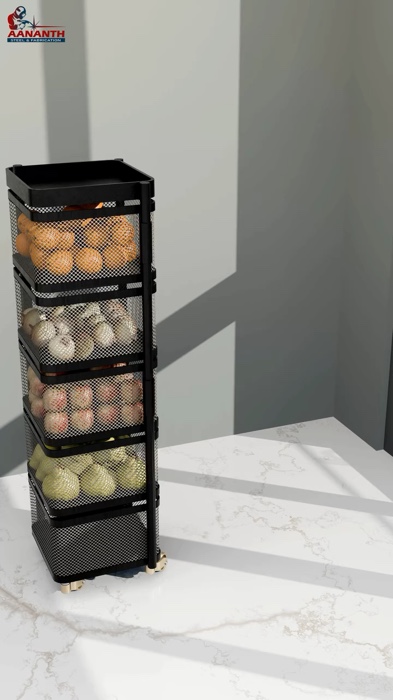 #FamilyStorageTrolley #StorageRack #SVpostandwin #KitchenShelf #TrolleyCart #HomeOrganisation #SpaceSaving #MultiTierRack #RollingTrolley #KitchenStor