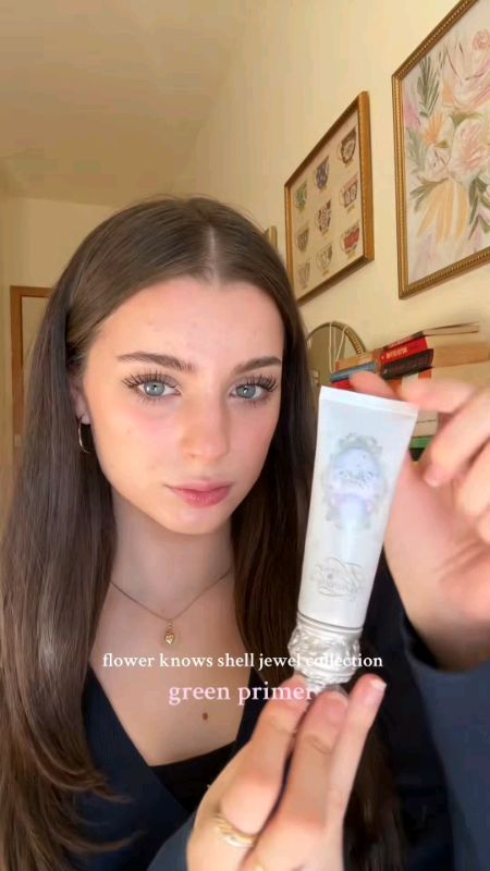 #FlowerKnows Shell's Jewel Collection 🦪Color Correcting Primer #Fyp #Shopeetrending #ShopeeSG #Shopeefriends