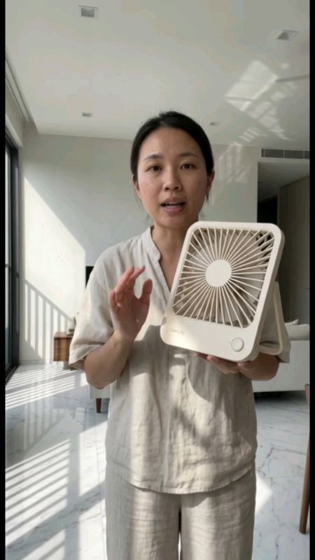 JisuLife Desk Fan #PortableFan #DeskFan #MiniFan #JisuLife #QuietFan #RechargeableFan #USBFan #DesktopFan #CoolingFan #HomeOfficeEssentials
